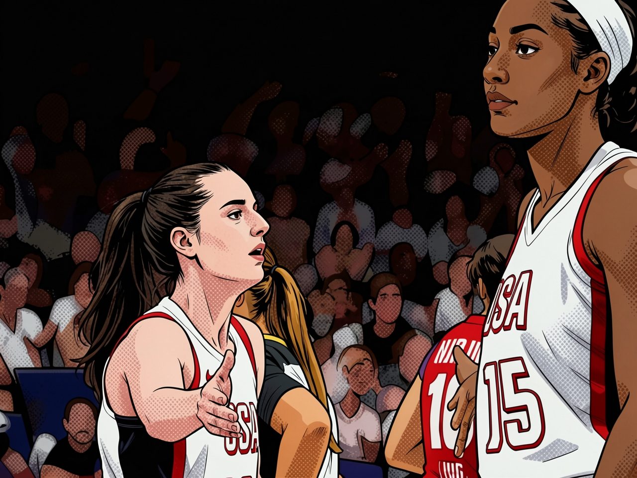 Caitlin Clark Shuts Down Question on Angel Reese Bond