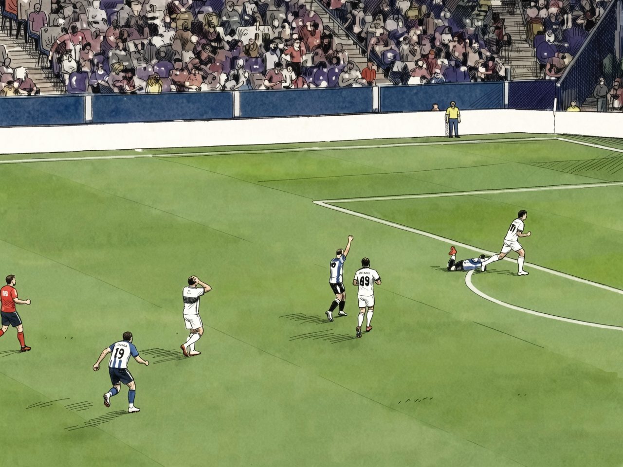 Fede Redondo sent off in sixth minute vs Espanyol