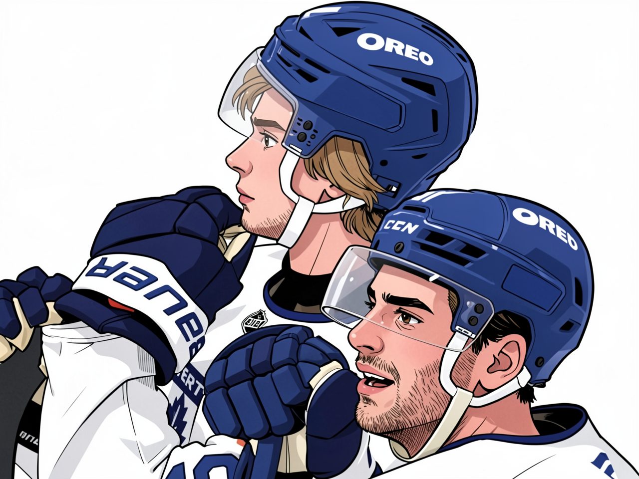 Gavin McKenna Skates With Tavares and Nylander