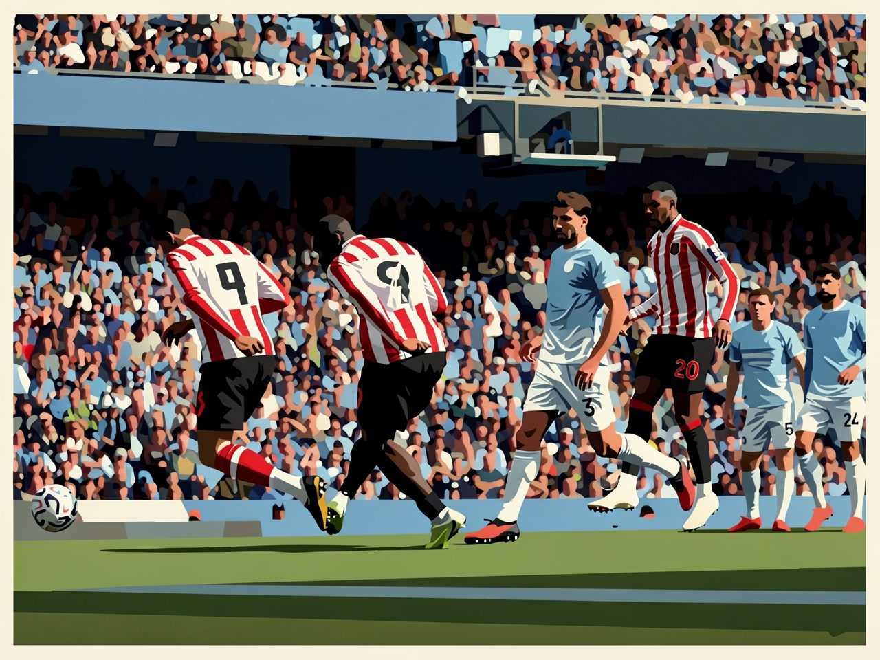 Man City beat Sunderland 5-3 despite Brobbey hat-trick