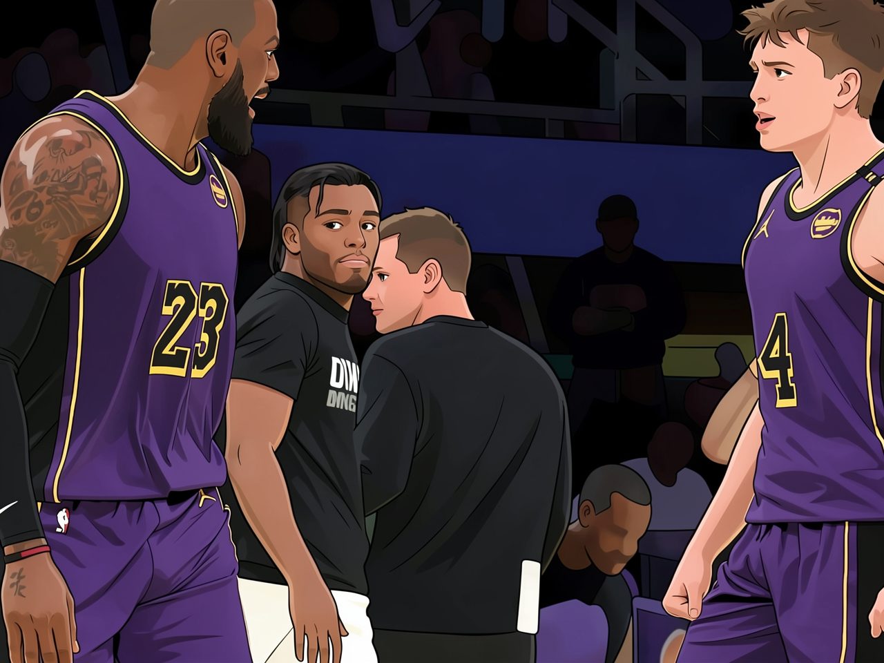 Kwame Brown attackiert LeBron James wegen Dalton Knecht
