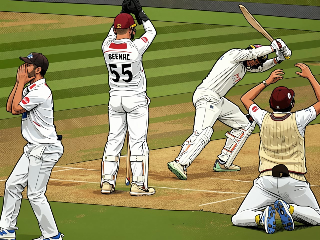 Somerset droht erneut Platz zwei in der County Championship