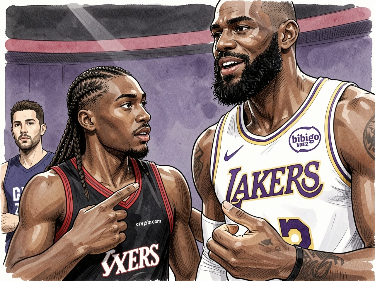 Tyrese Maxey über sein Verhältnis zu LeBron James