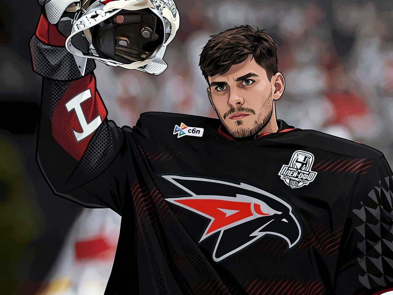 Avangard goalie Nikita Serebryakov to miss Spartak game after head blow