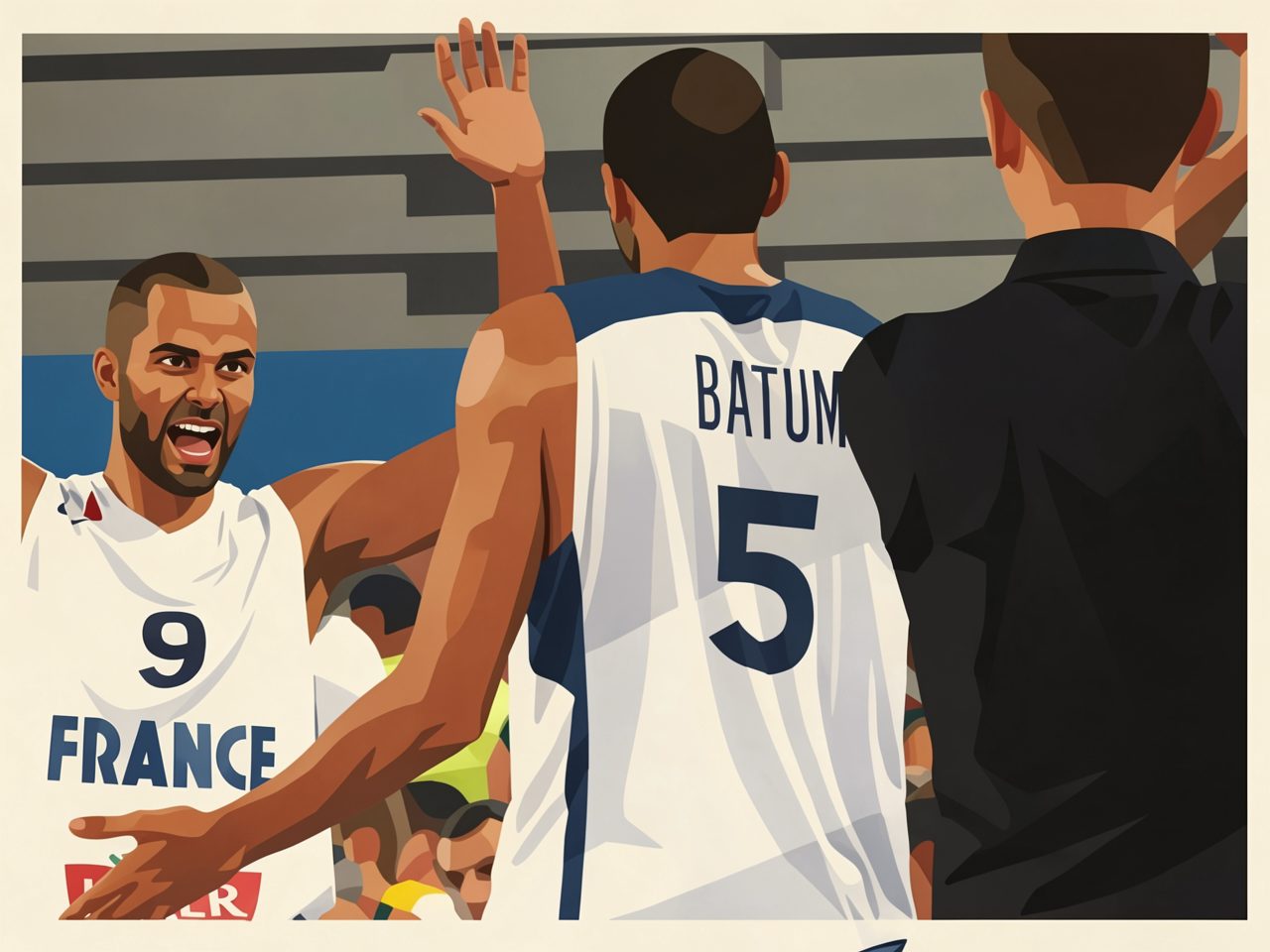 Nicolas Batum retires at 37; Tony Parker pays tribute