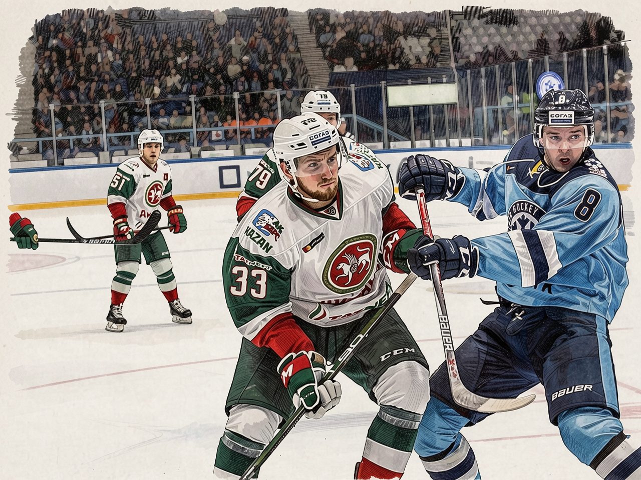 Ak Bars beat Sibir 3-2 on penalties in KHL, Semenov scores winner