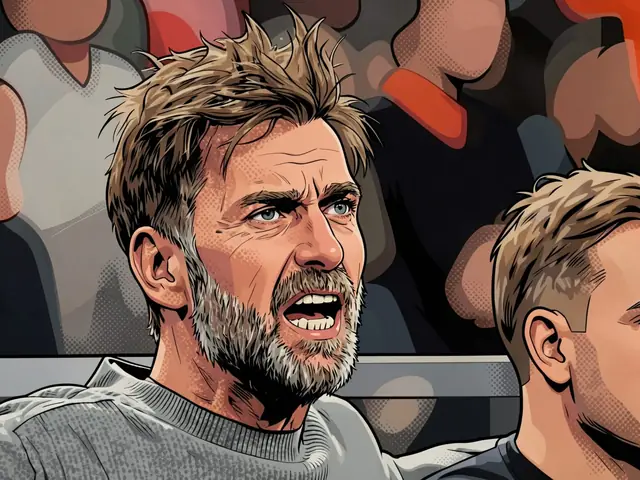 Jurgen Klopp reagiert emotional während des Länderspiels der deutschen Nationalmannschaft