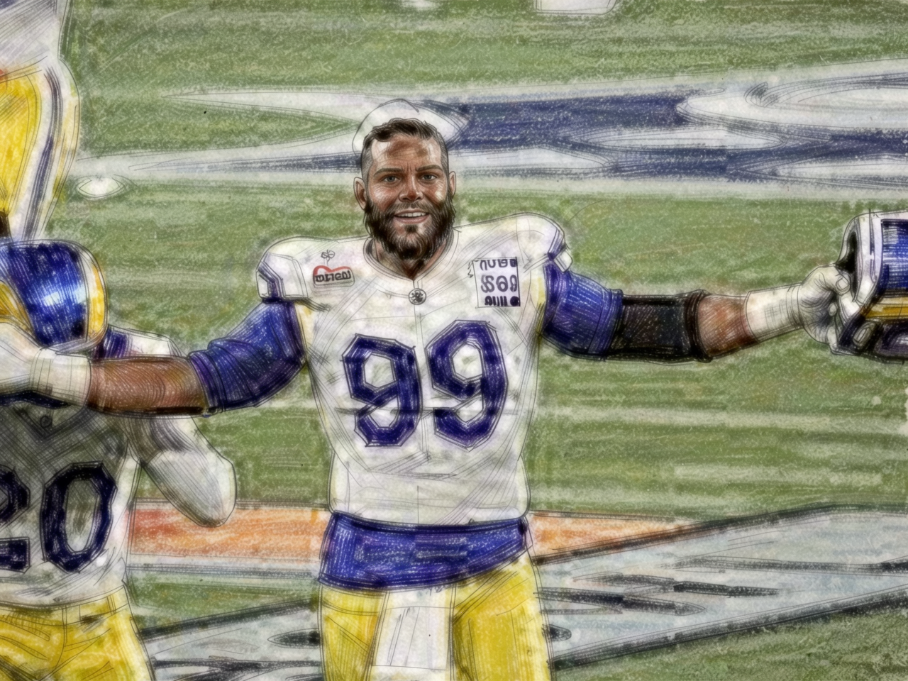 Aaron Donald returns as Rams overhaul defence for Seahawks rematch