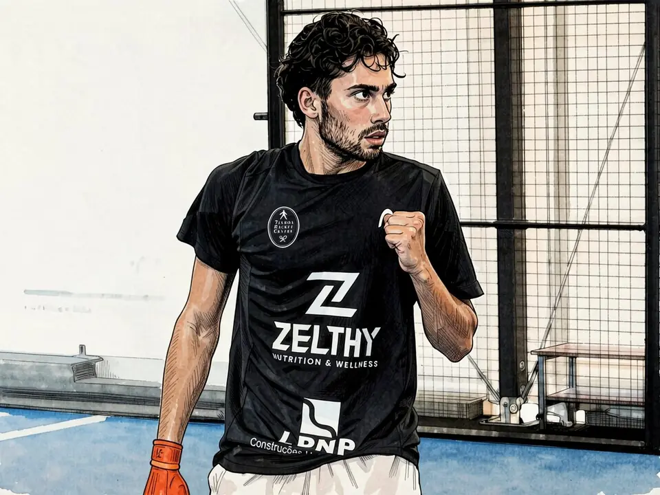 Enrique Orzhe in schwarzem Zelthy-Trikott beim Training in Lissabon