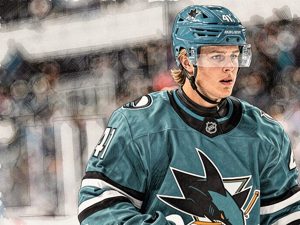 Ivar Stenberg trifft doppelt bei Sharks-Debüt