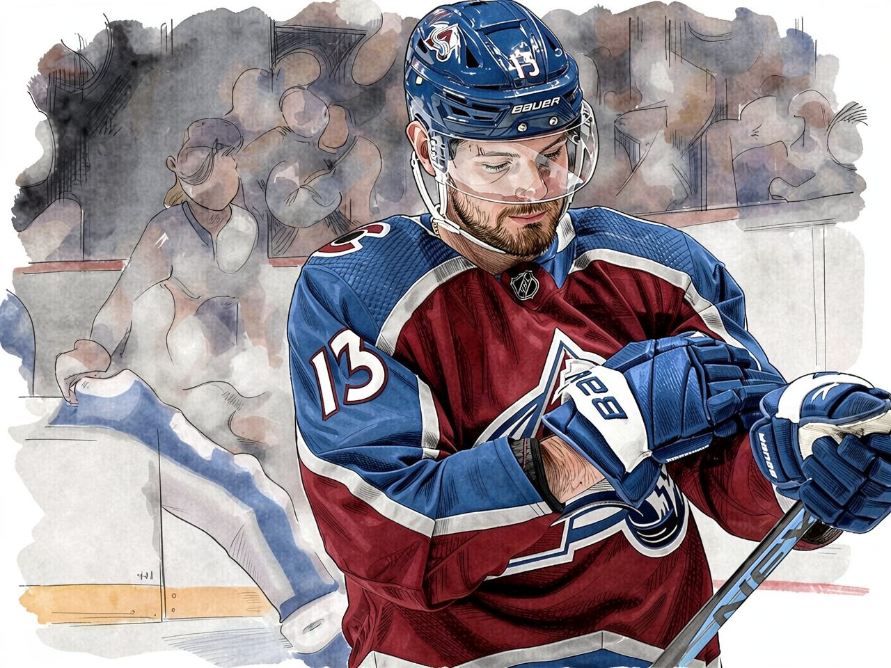 Nichushkin Bids Farewell to Colorado Avalanche