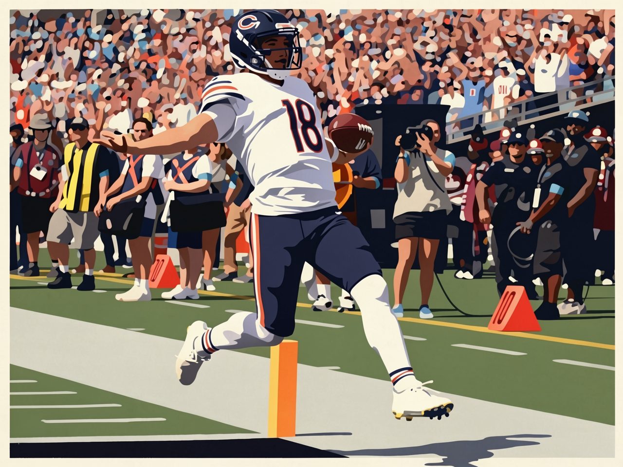 Bears schlagen Panthers 59:37 in NFL-Rekordspiel