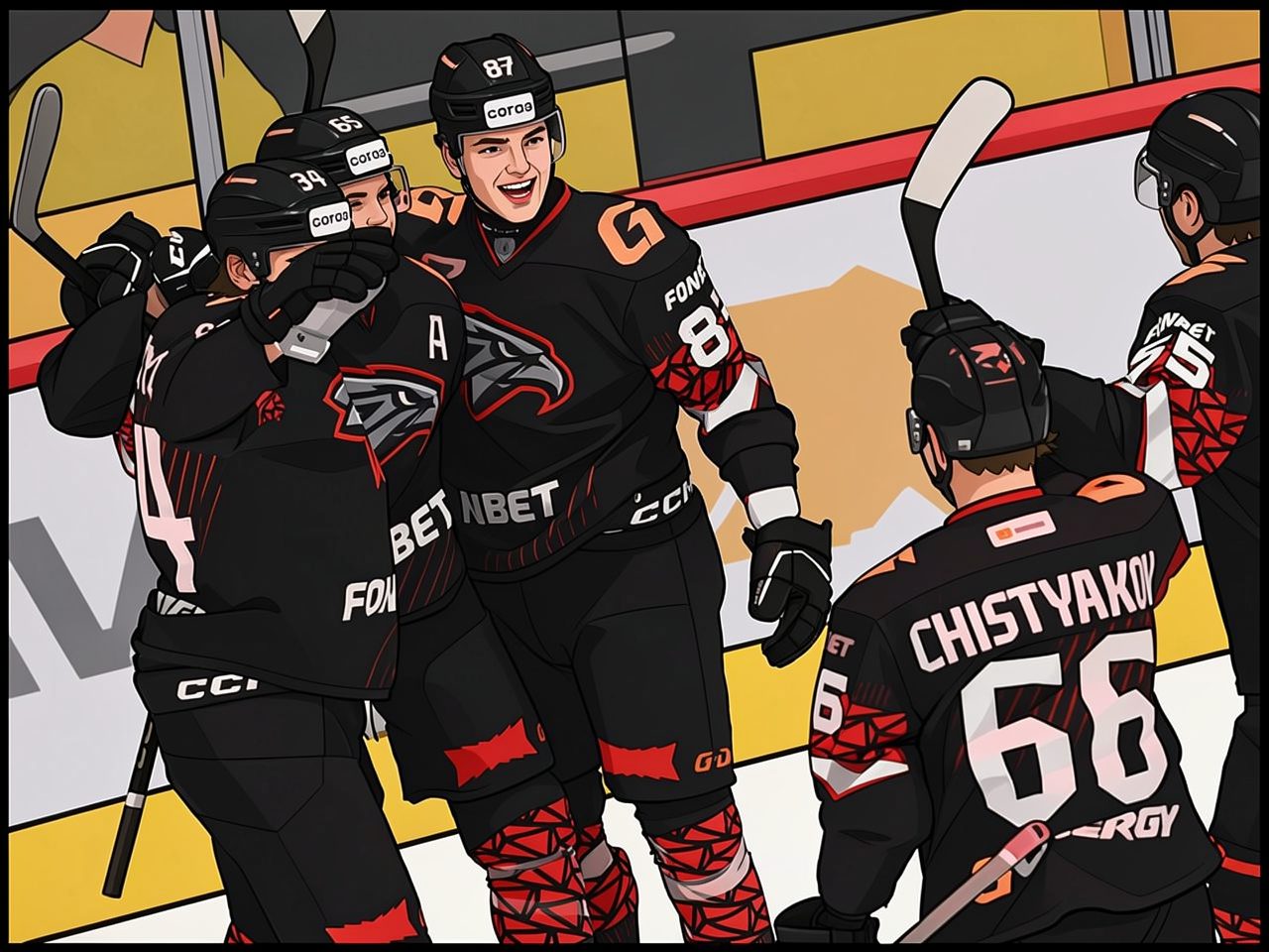 Guy Boucher on Avangard–Metallurg Brawl