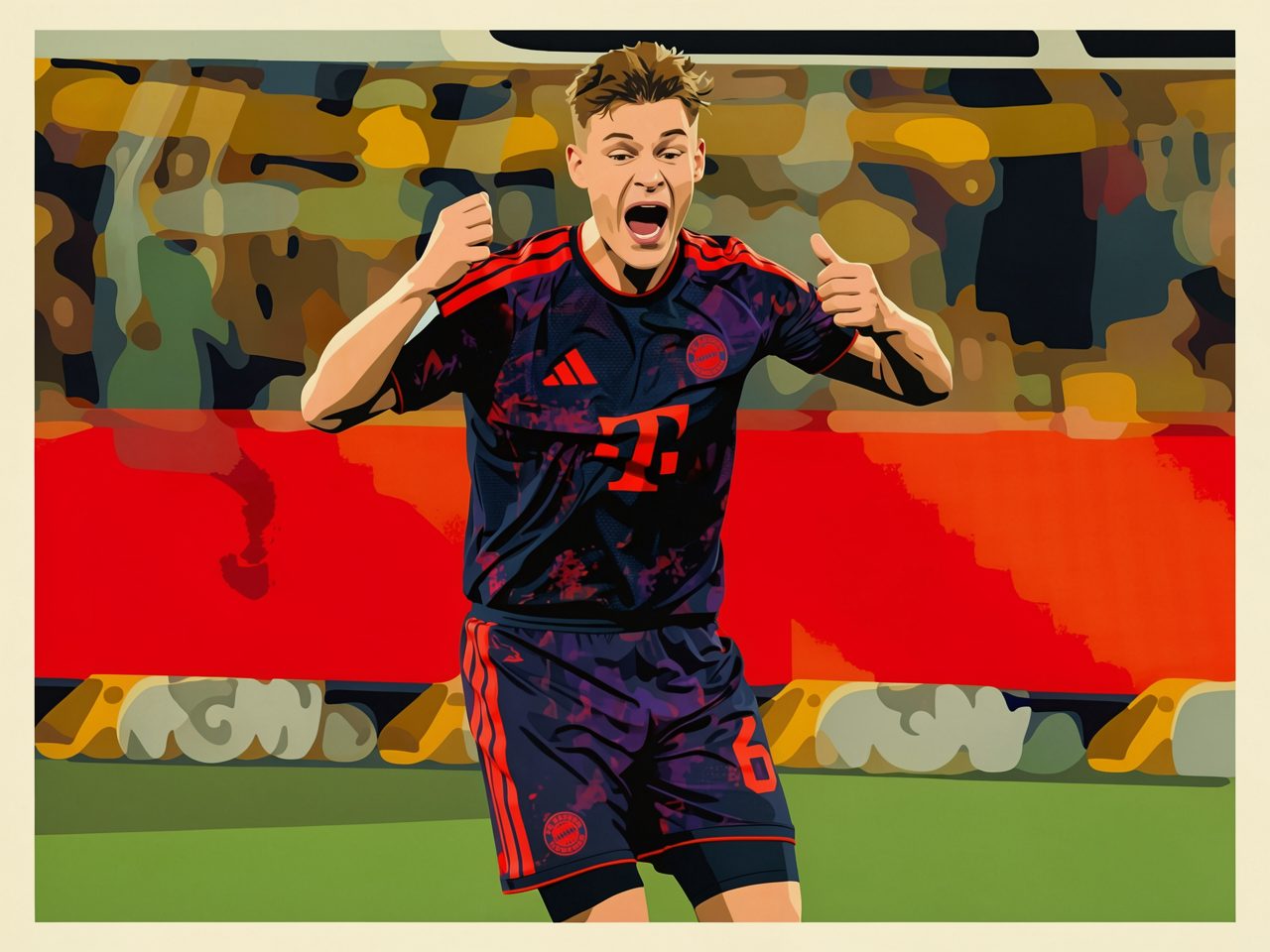 Joshua Kimmich reaches 500 appearances for Bayern