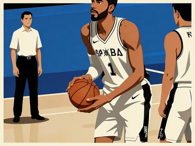 Victor Wembanyama in a white San Antonio Spurs jersey holding a basketball.