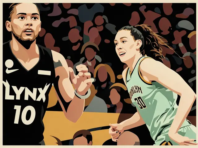 Breanna Stewart (Liberty, #30) playing against Minnesota Lynx