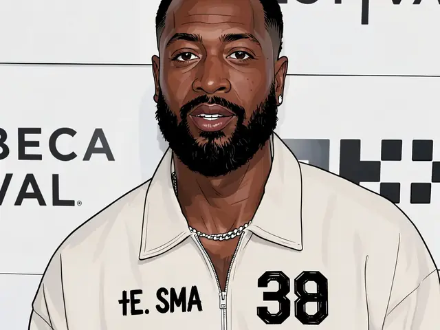 Dwyane Wade in einer hellen Jacke auf dem Tribeca-Filmfestival.