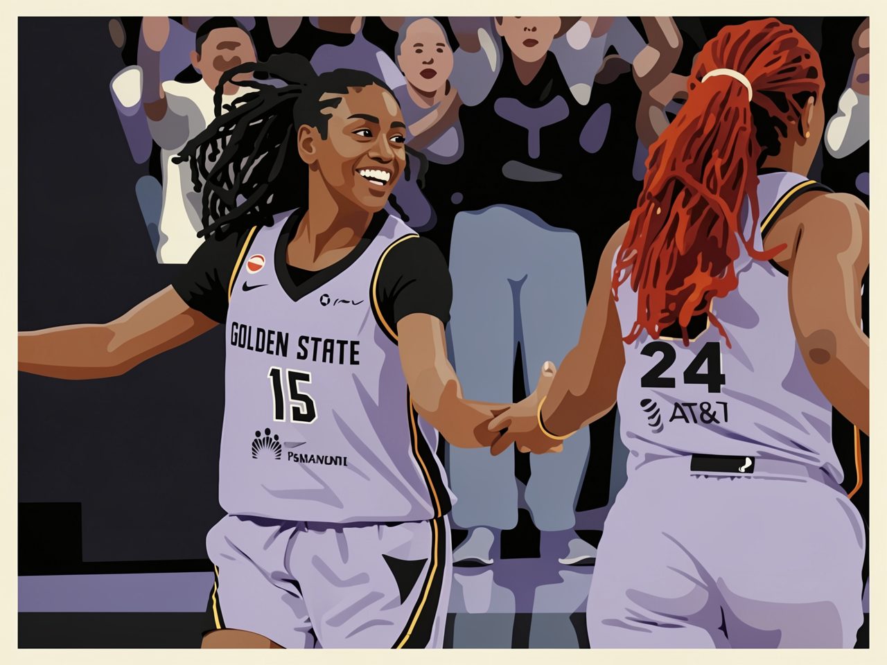 Golden State Valkyries Set Club Scoring Record in 104-80 Win