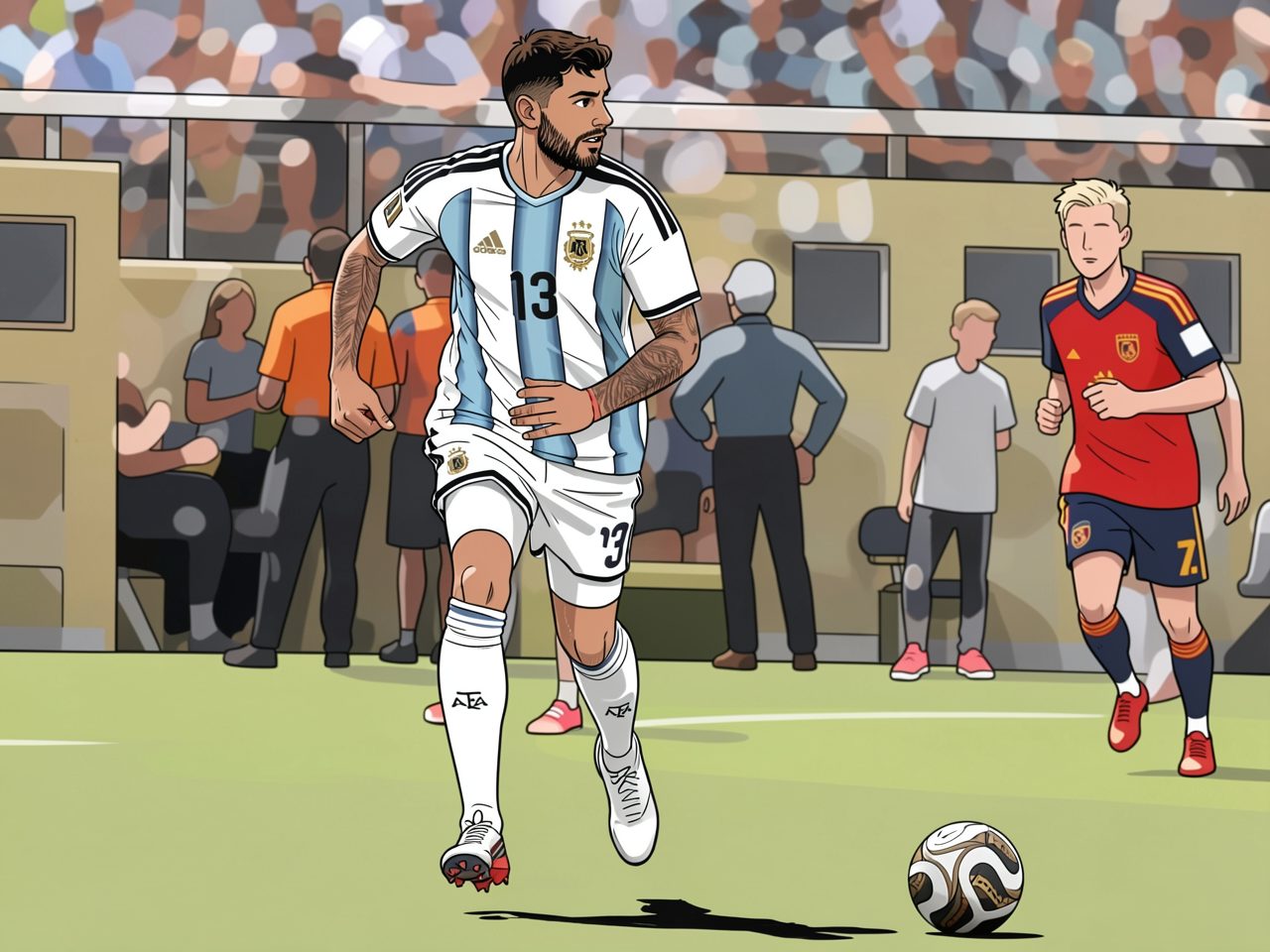 Cristian Romero Named Argentina Captain After Messi