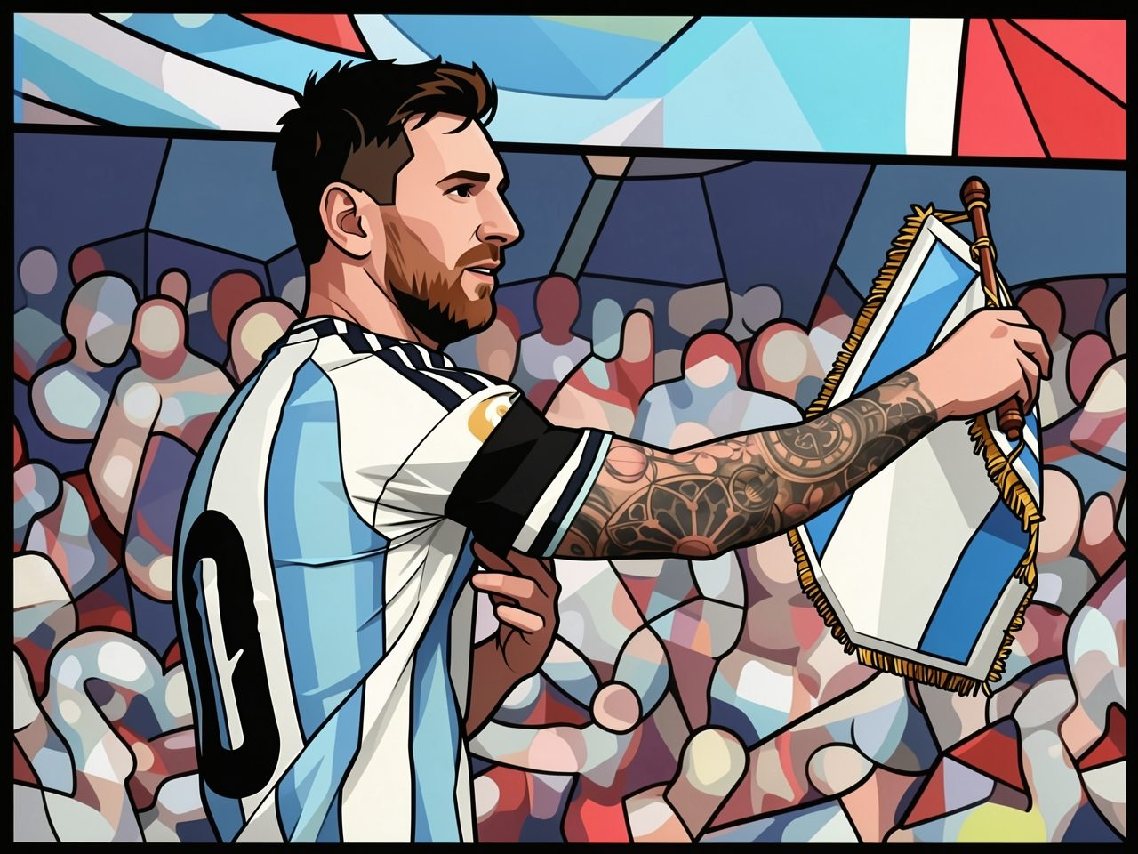 Scaloni: No. 10 Retired Until Messi's Farewell vs Benin