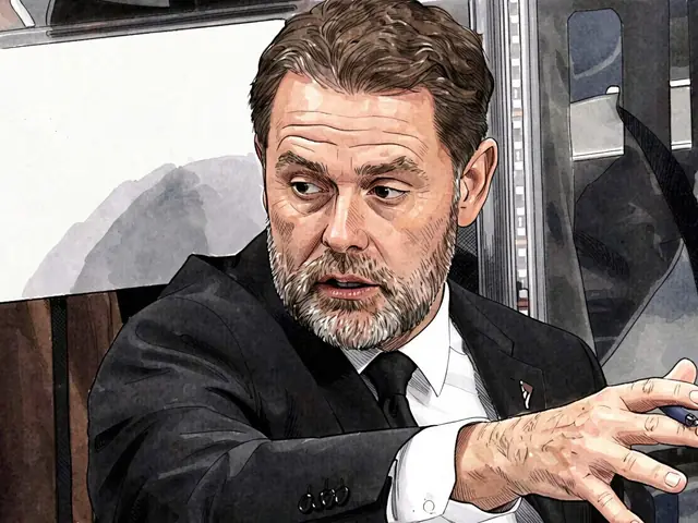 Traktor-Trainer Scott Gordon gestikuliert auf der Bank während eines Hockey-Spiels.