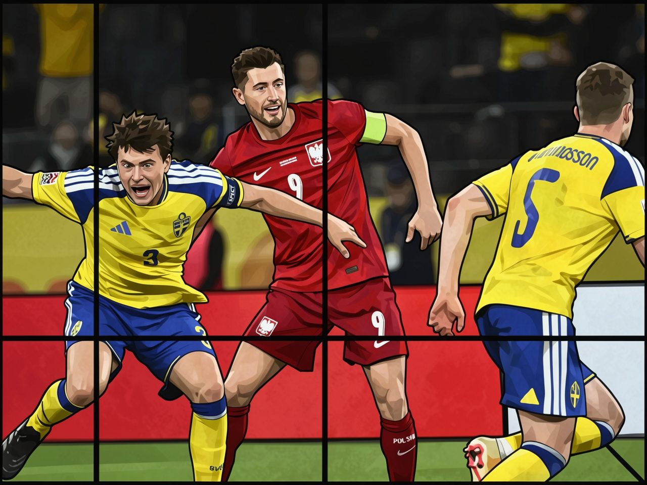 Schweden bezwingt Polen und führt Nations-League-Gruppe an