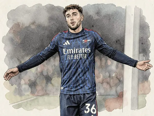 Martin Zubimendi in Arsenal-Kleidung auf dem Platz