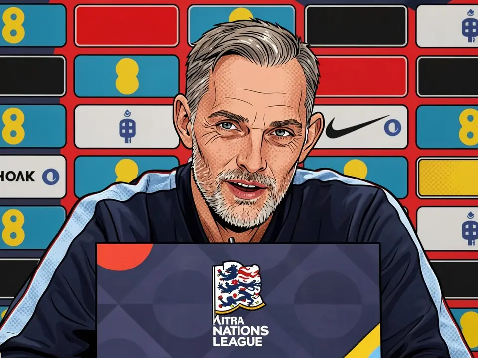 England manager Thomas Tuchel at a press conference