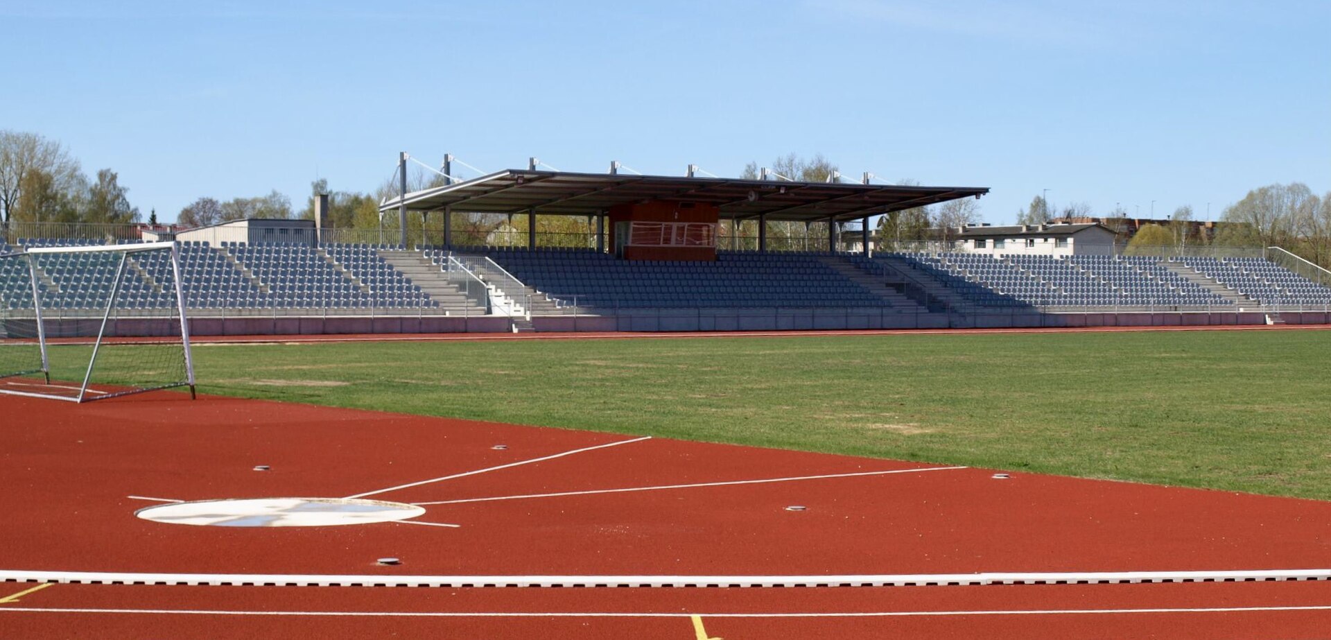 Võru stadium, photo by Võru Spordikeskus