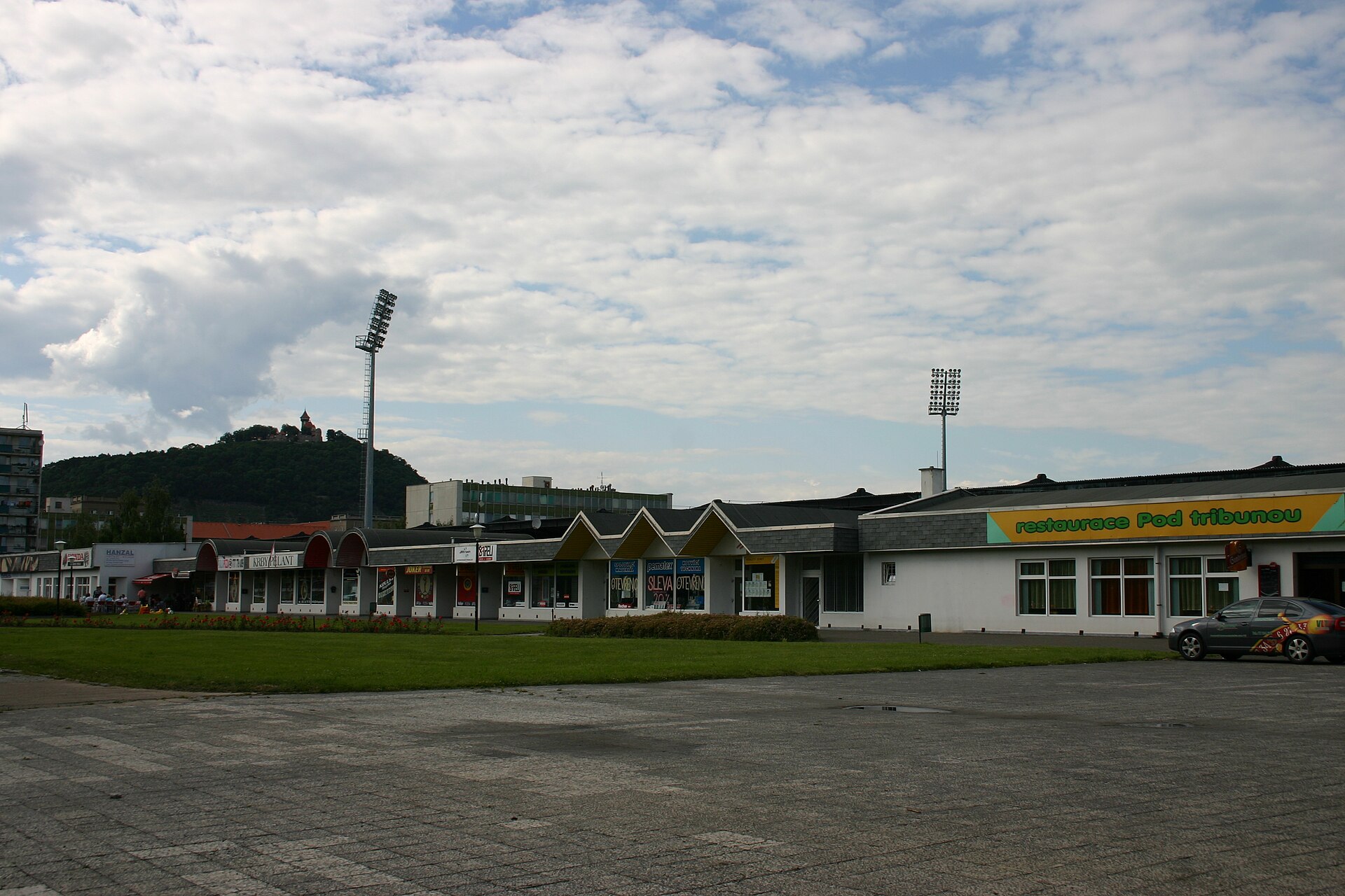 Fotbalový stadion v Mostě