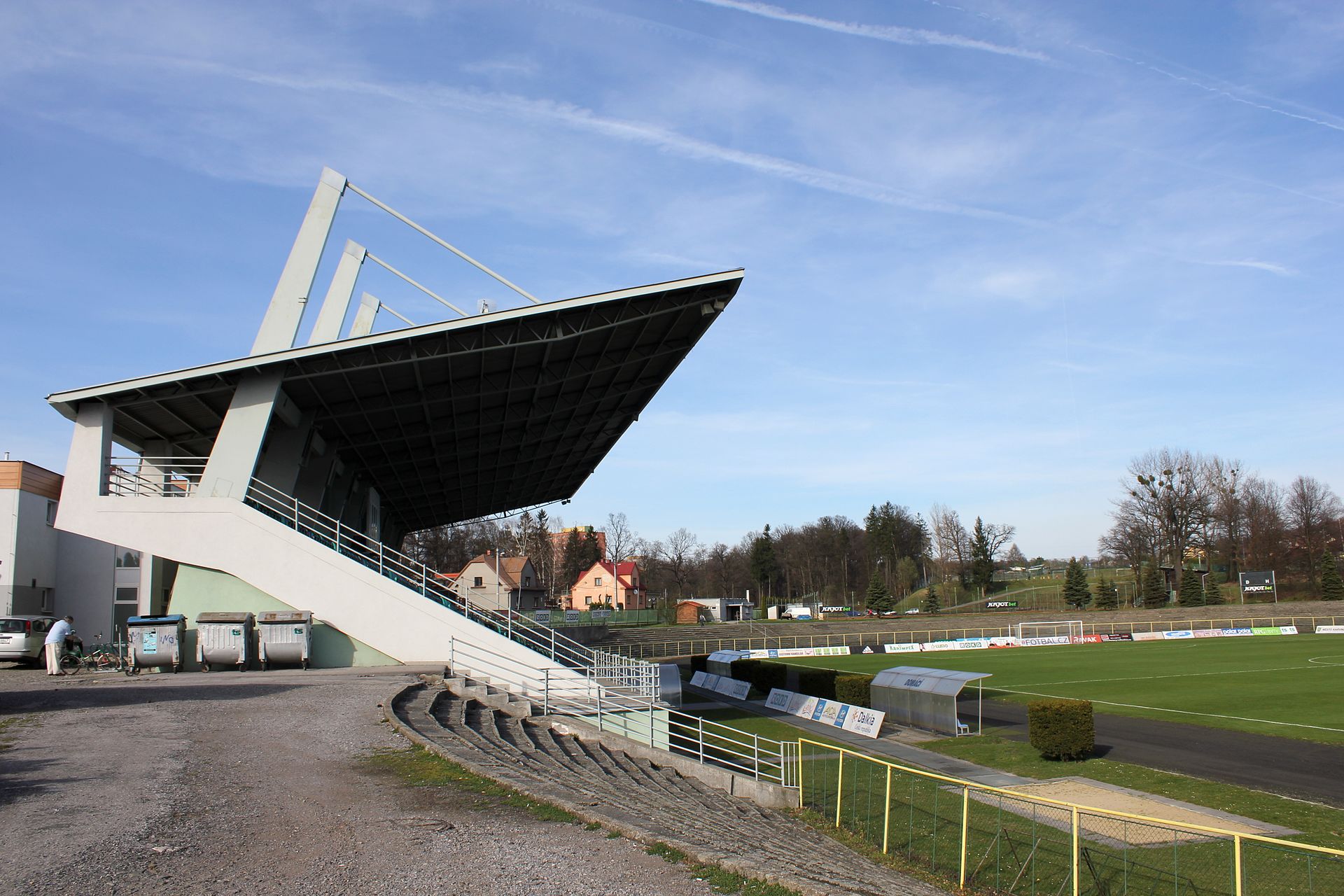 Městský stadion v Karviné-Ráji.