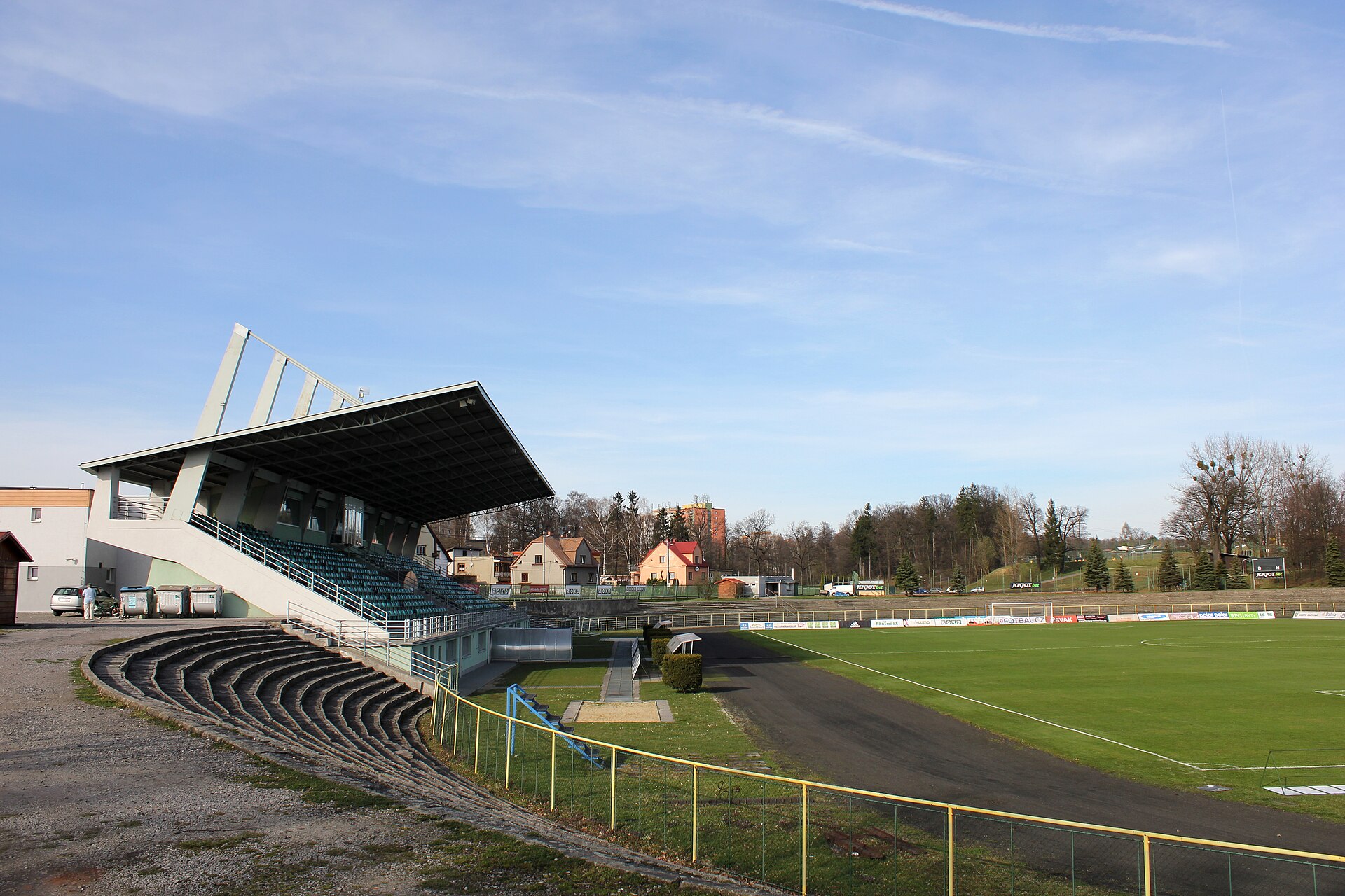 Městský stadion v Karviné-Ráji.