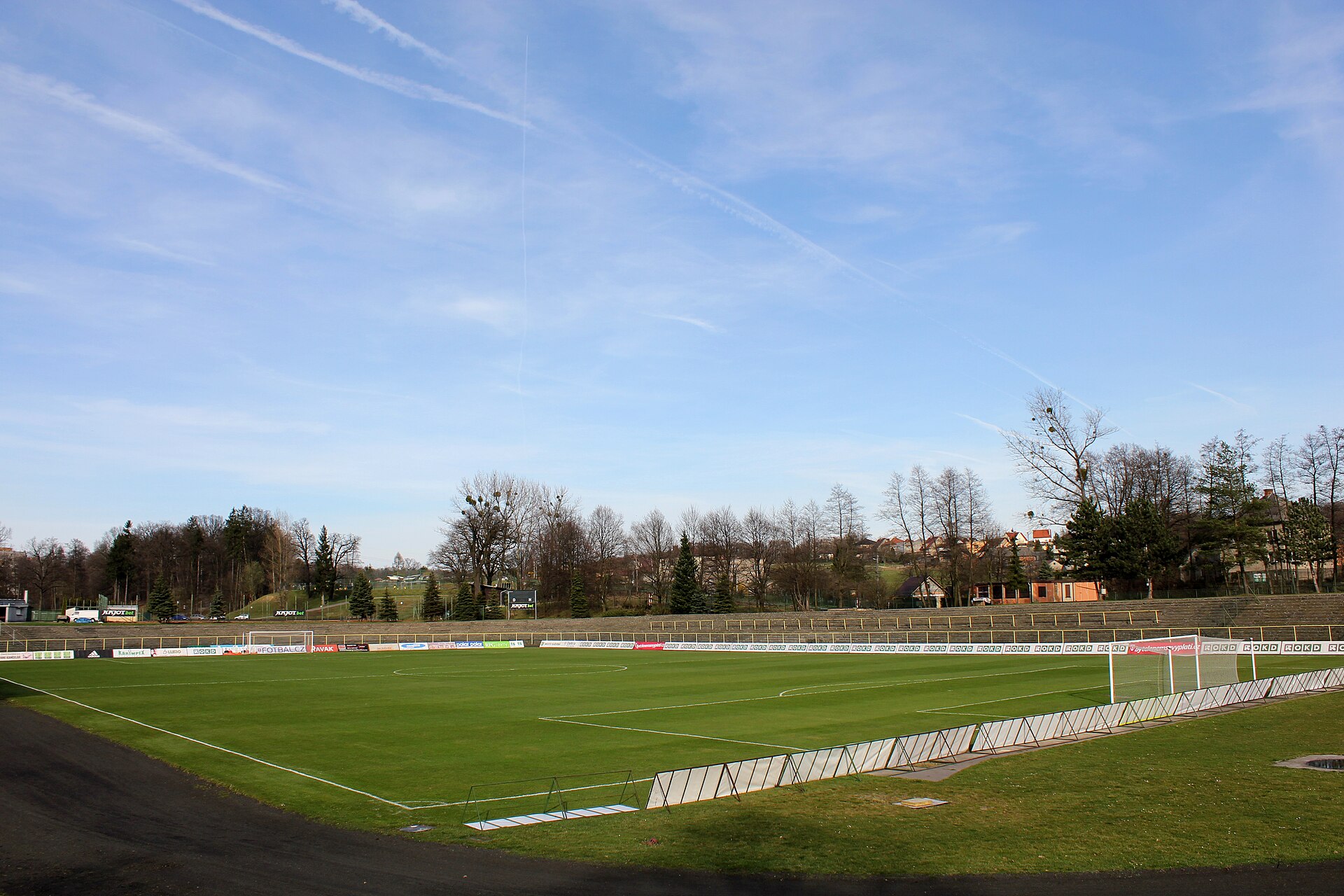 Městský stadion v Karviné-Ráji.
