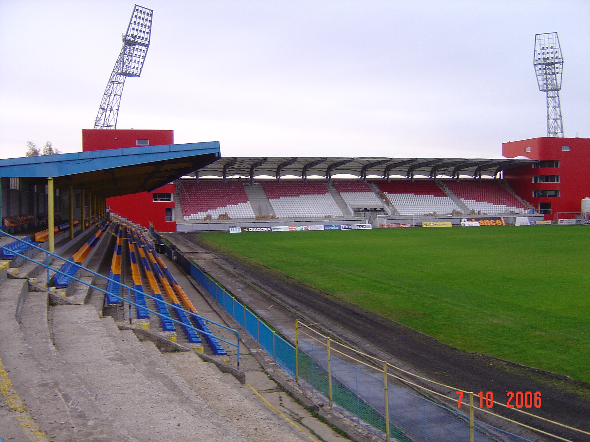 Stadion v Jiráskově ulici (Fußballstadion in Jihlava, Tschechien)