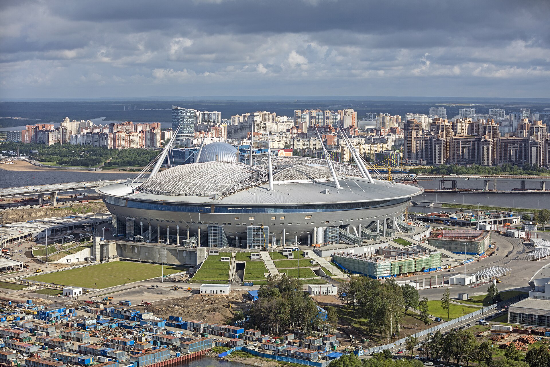 The Krestovsky Stadium , Krestovsky Island , Saint Petersburg , Russia .
