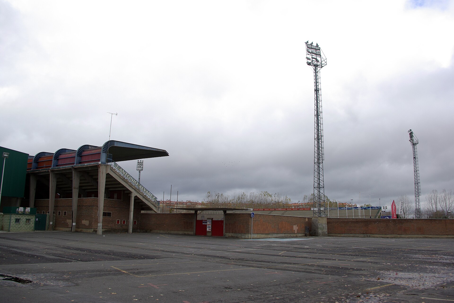 Adolfo Suarez football pitch in Ávila ( Ávila , Spain ).