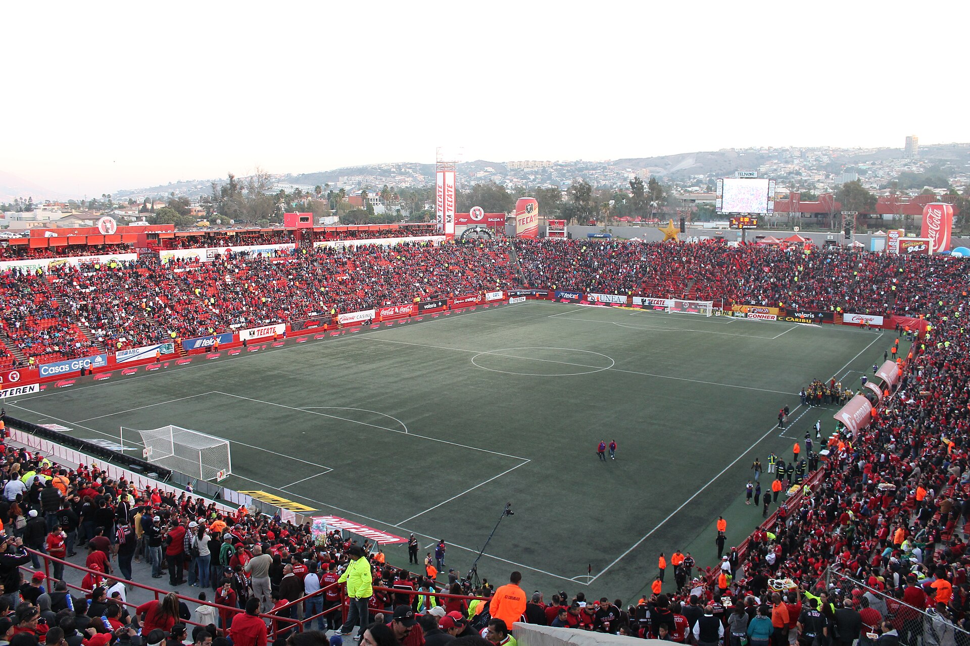 Stadium in semi-final match game.