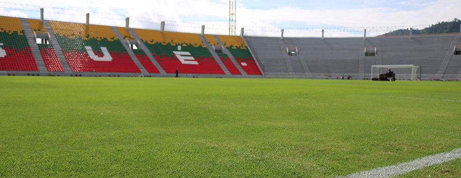 Photo of the interior of Estadio Manuel Murillo Toro, Ibagué, Tolima, Colombia.