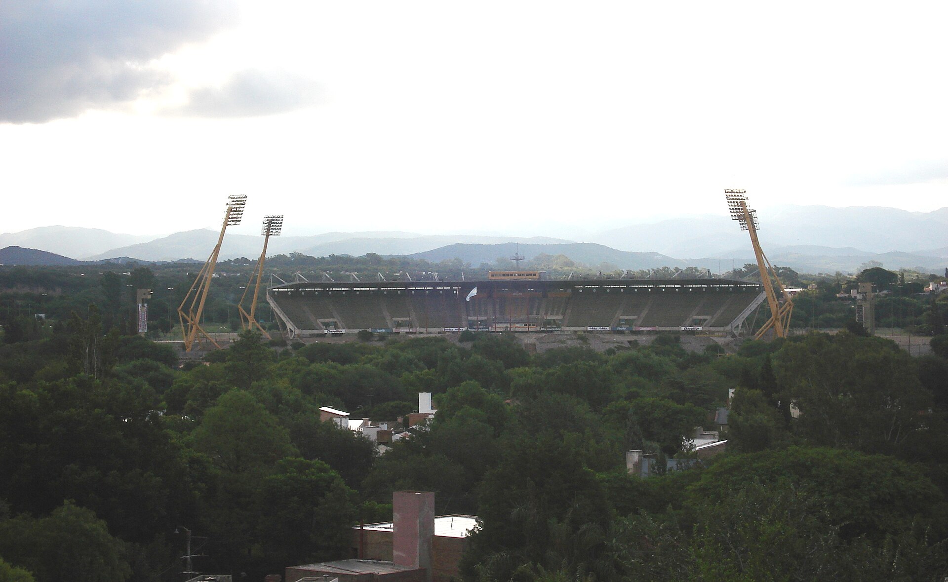 Estadio mundialista de la Ciudad de Córdoba en la República Argentina