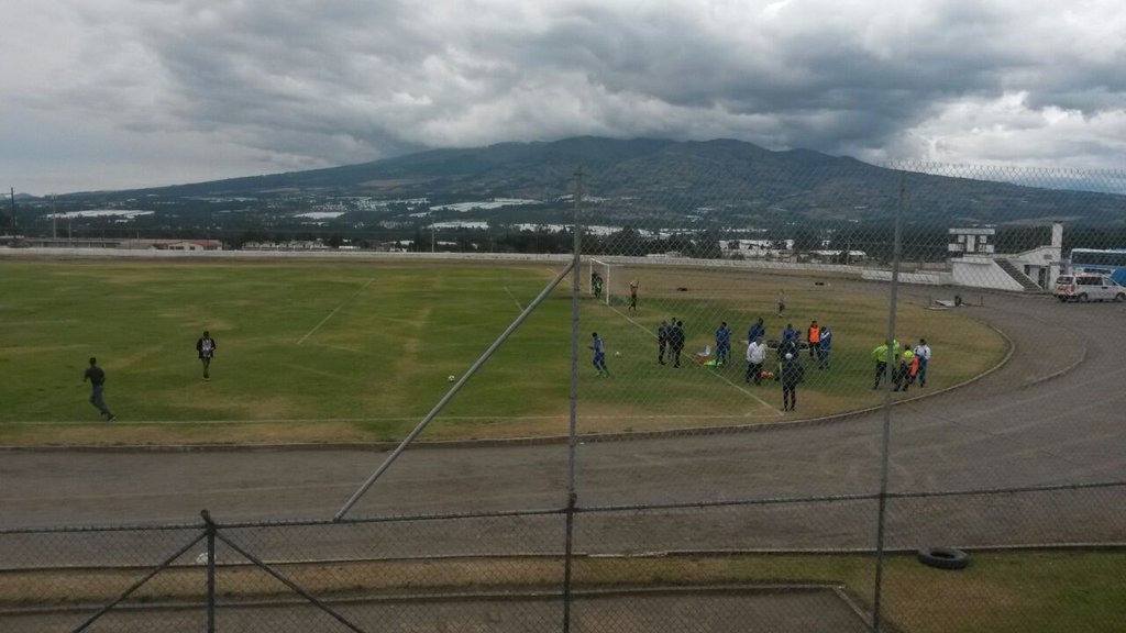 Estadio Olímpico Guillermo 'Zambo' Albornoz de Cayambe.