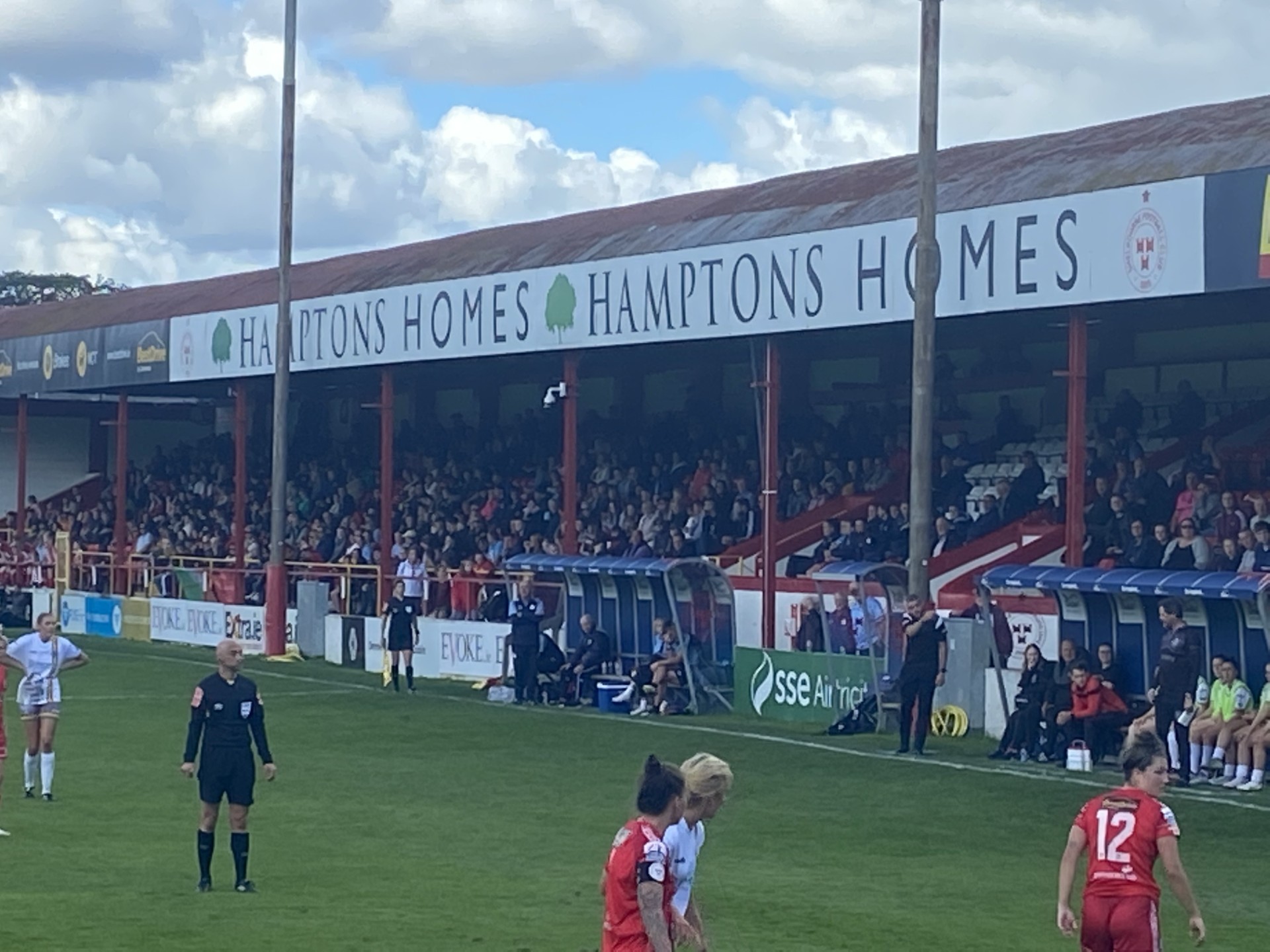 Main Stand during the Shelbourne v Bohemians FAI Women's Cup semi-final 24 September 2022