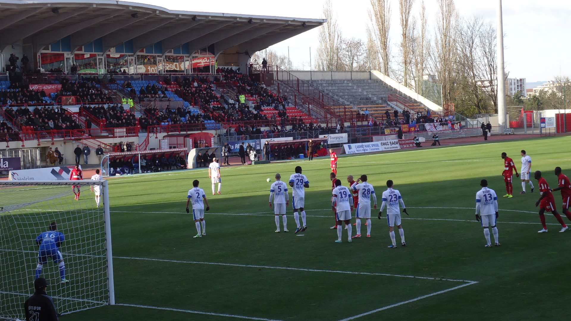 Match Dijon FCO - SM Caen (01/12/12)