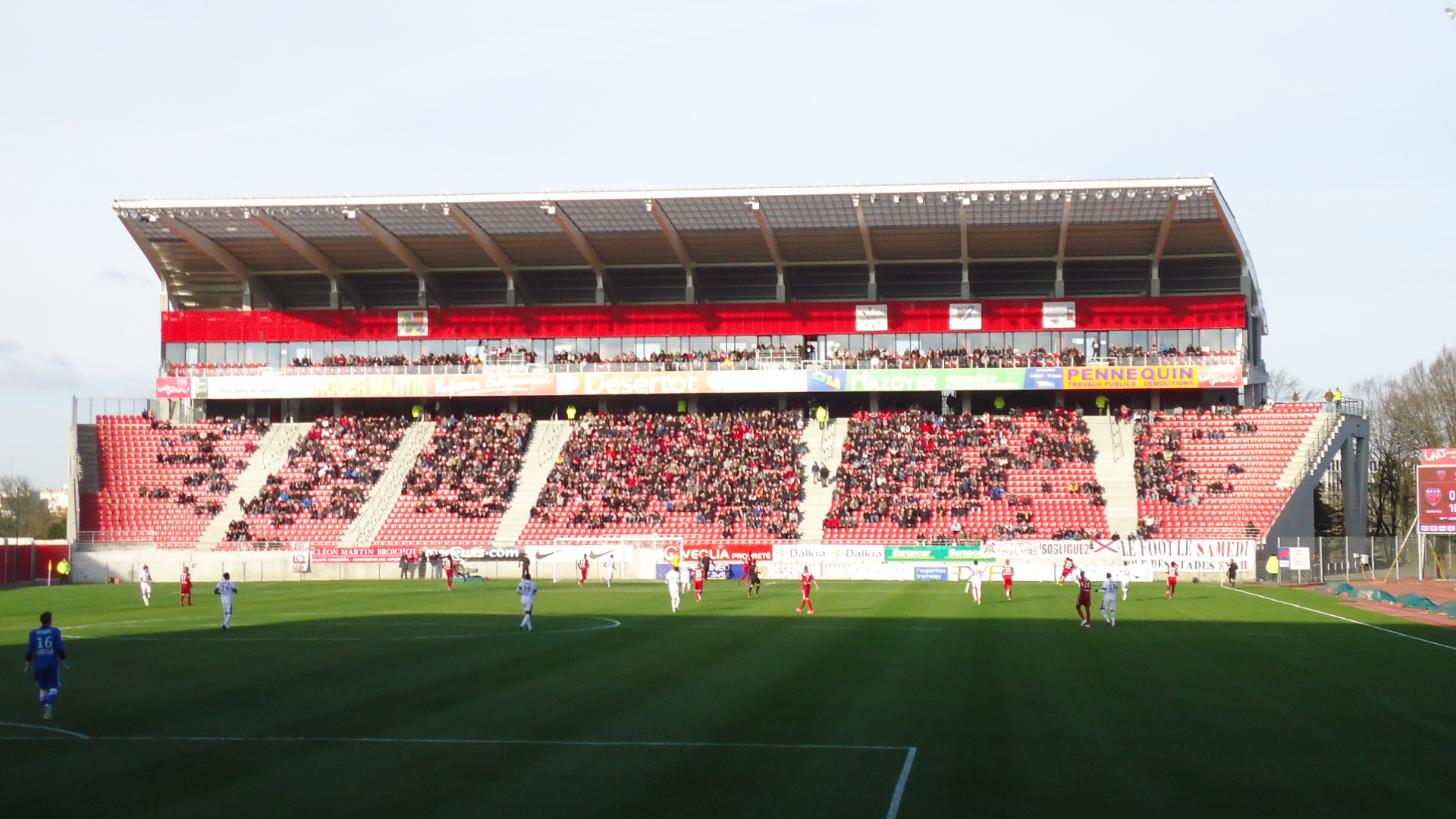 Match Dijon FCO - SM Caen (01/12/12)