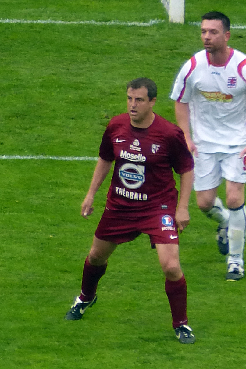 Philippe Gaillot en défense sur le terrain