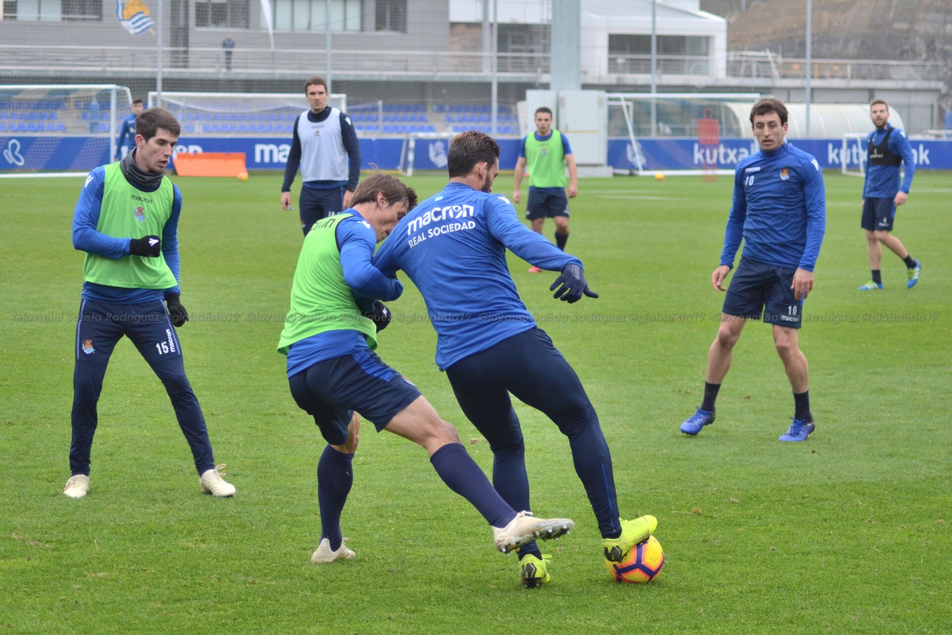 Entrenamiento Real Sociedad 31/12/18