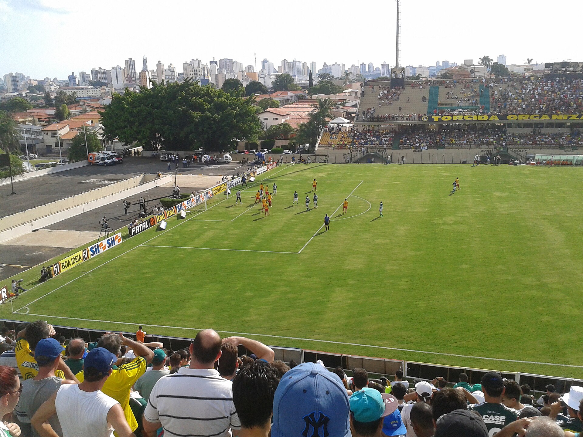 Partida entre Atlético Sorocaba e Palmeiras pelo Campeonato Paulista de Futebol de 2014