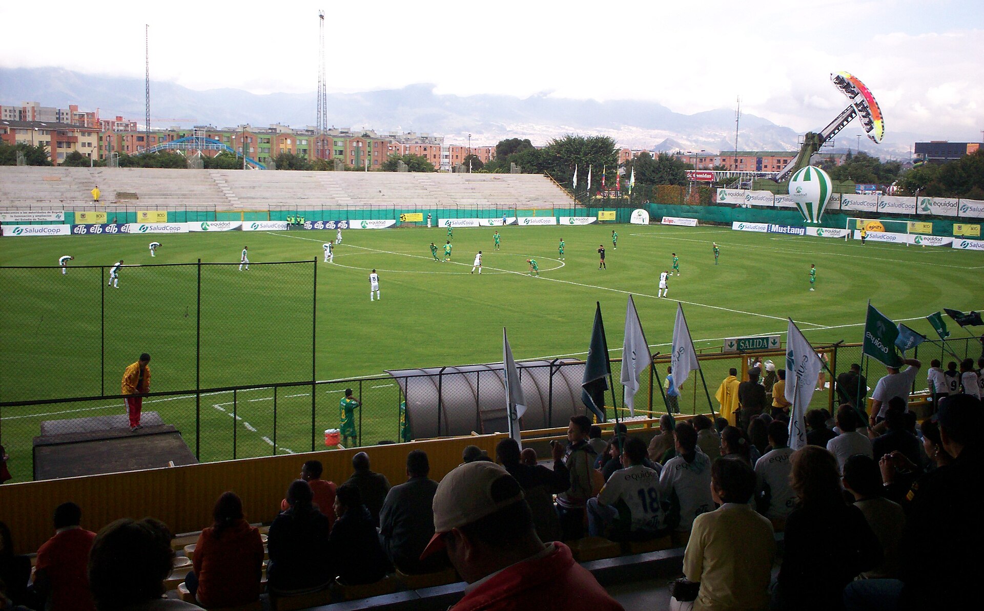 Estadio Metropolitano de Techo, Bogotá.