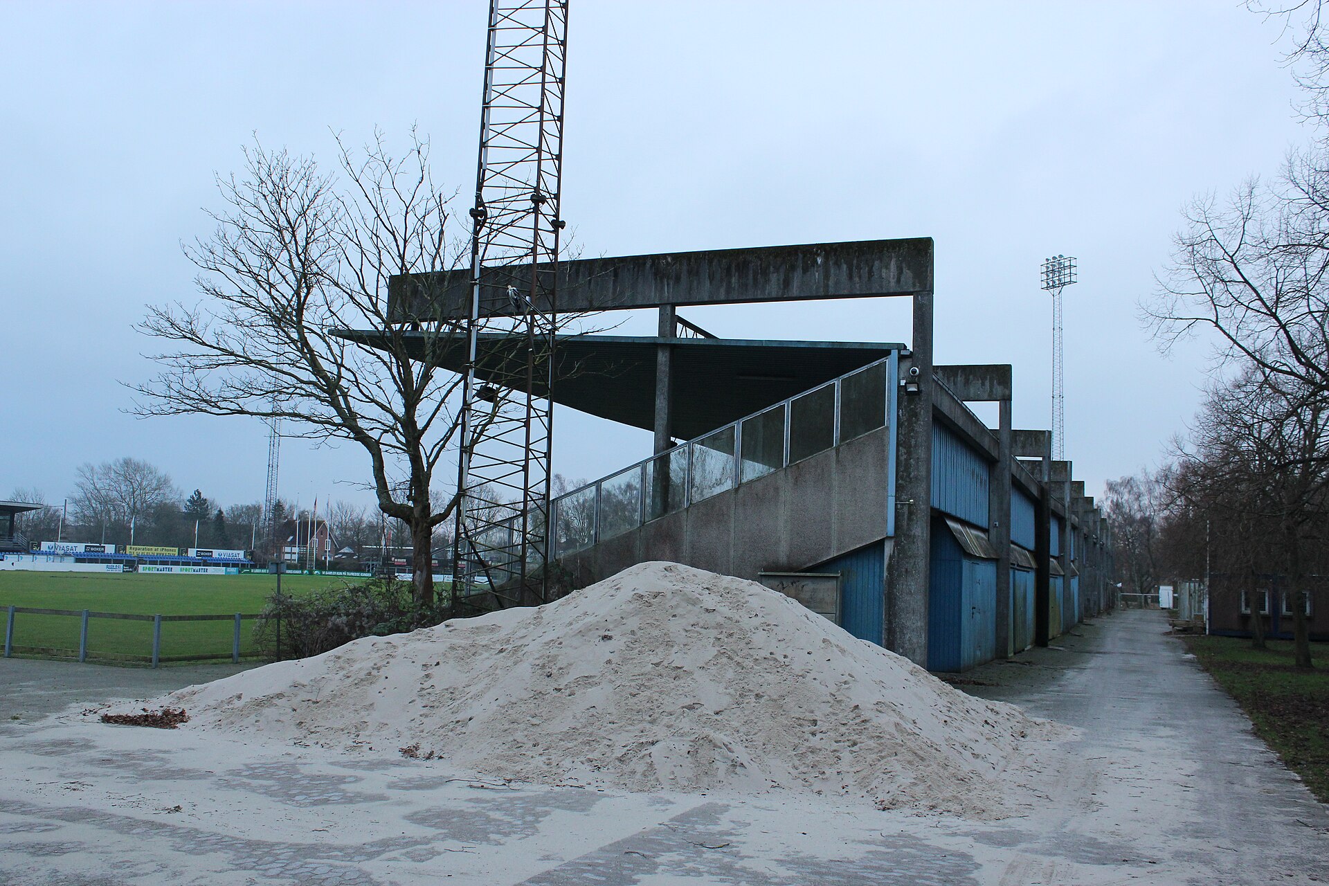 Nykøbing Falster Idrætspark hjemmebane for Nykøbing FC.