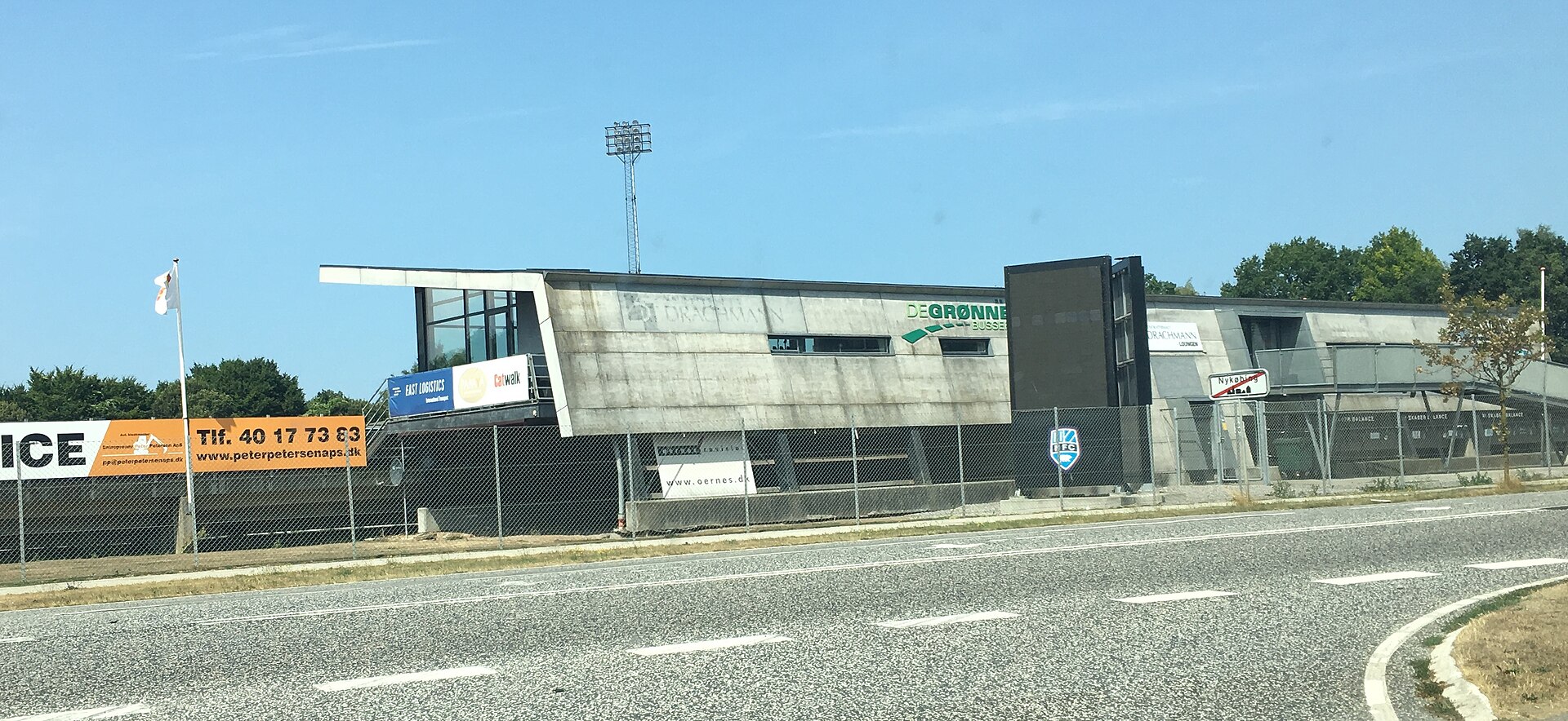 Stadium in Nykøbing Falster.