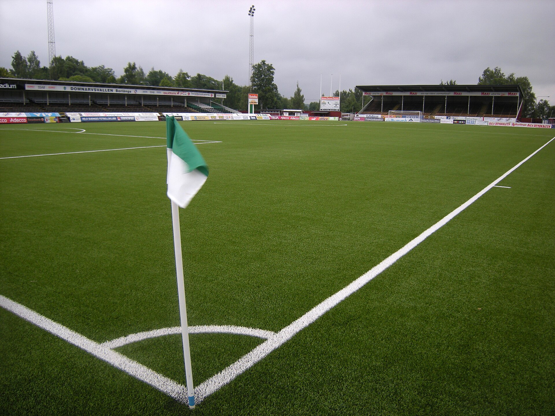 IK Brages hemmaarena Domnarvsvallen. Borlänge